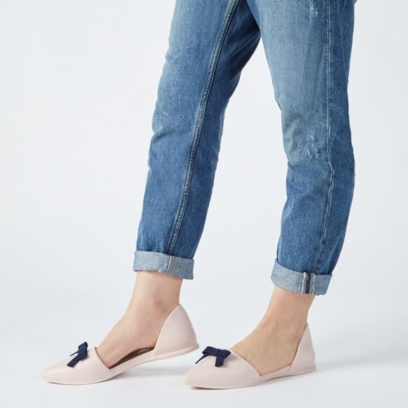 Native Audrey Mini bow D'orsay flat - Picture 1 of 12